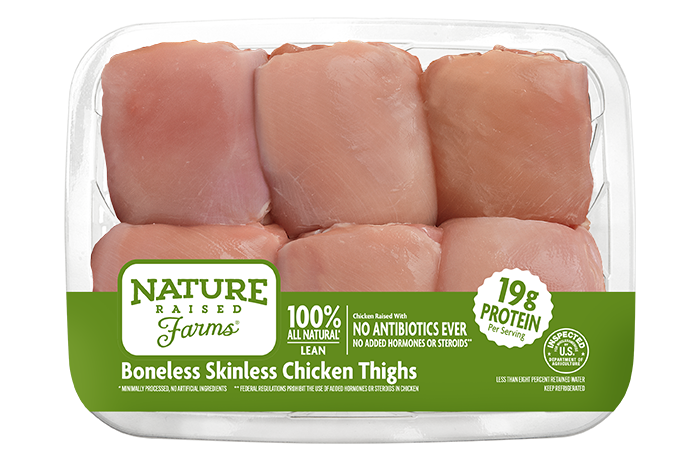Nature Raised Farms chicken thighs