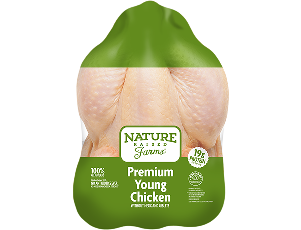 Nature Raised Farms premium young chicken